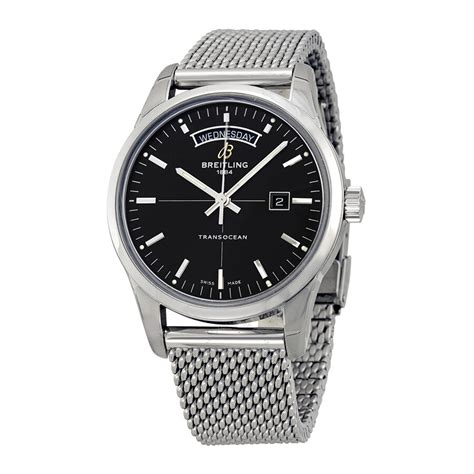 breitling transocean blacksteel|Breitling Transocean price.